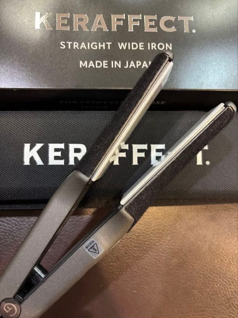 KERAFFECT ストレートワイドアイロン 日本製