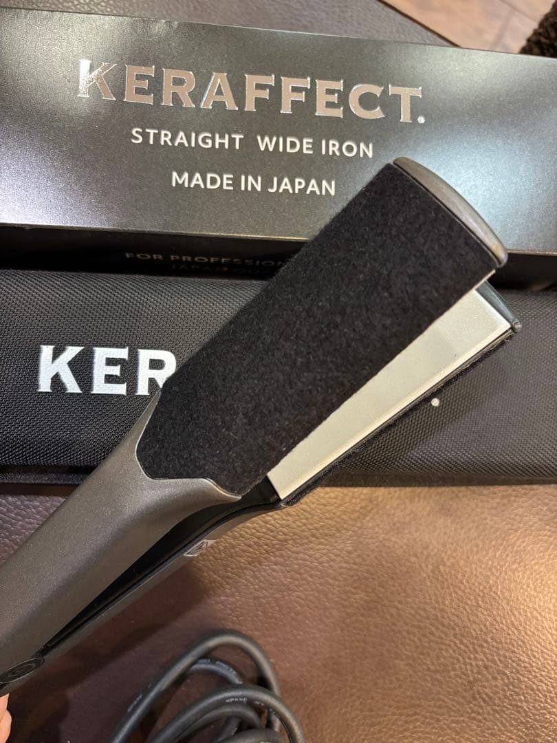 KERAFFECT ストレートワイドアイロン 日本製