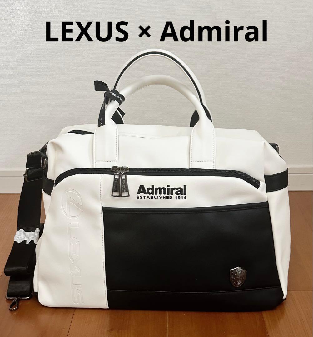 新品】LEXUS × Admiral コラボ ボストンバッグ ホワイト 限定 - メルカリ