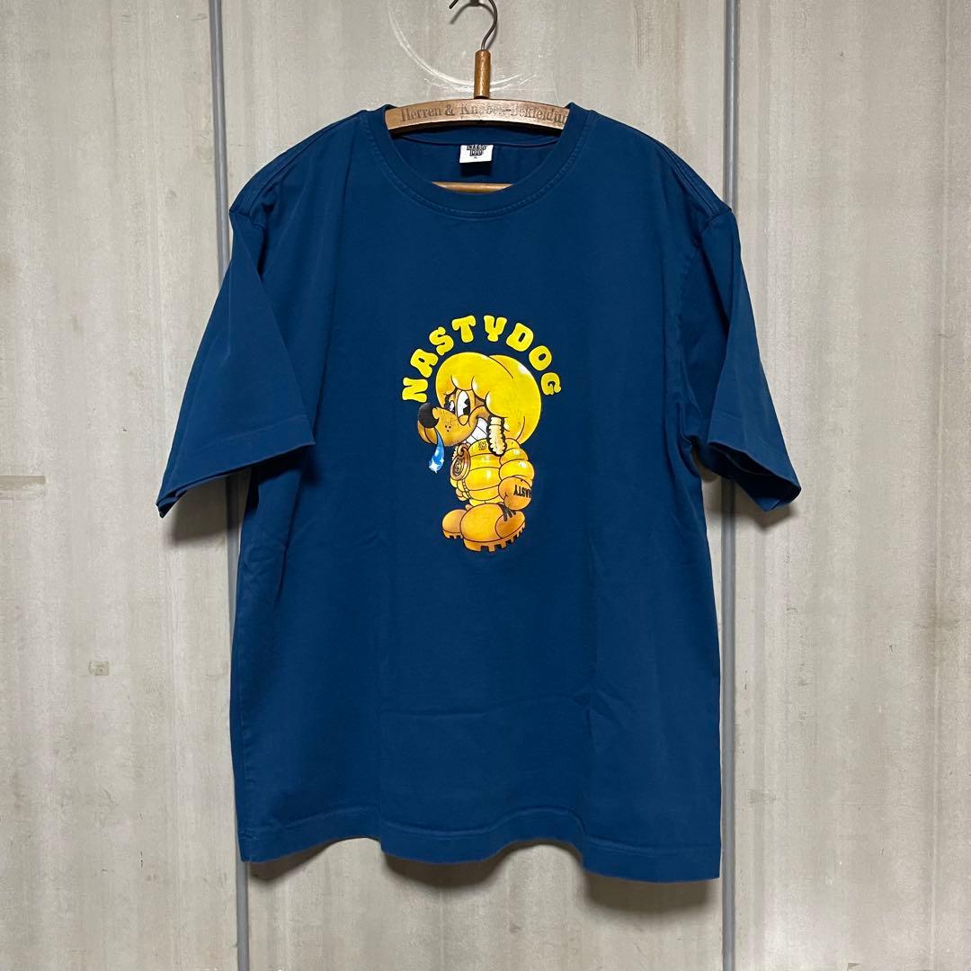 NASTYDOG デニム カバーオール ジャケット　Tシャツのおまけ付き