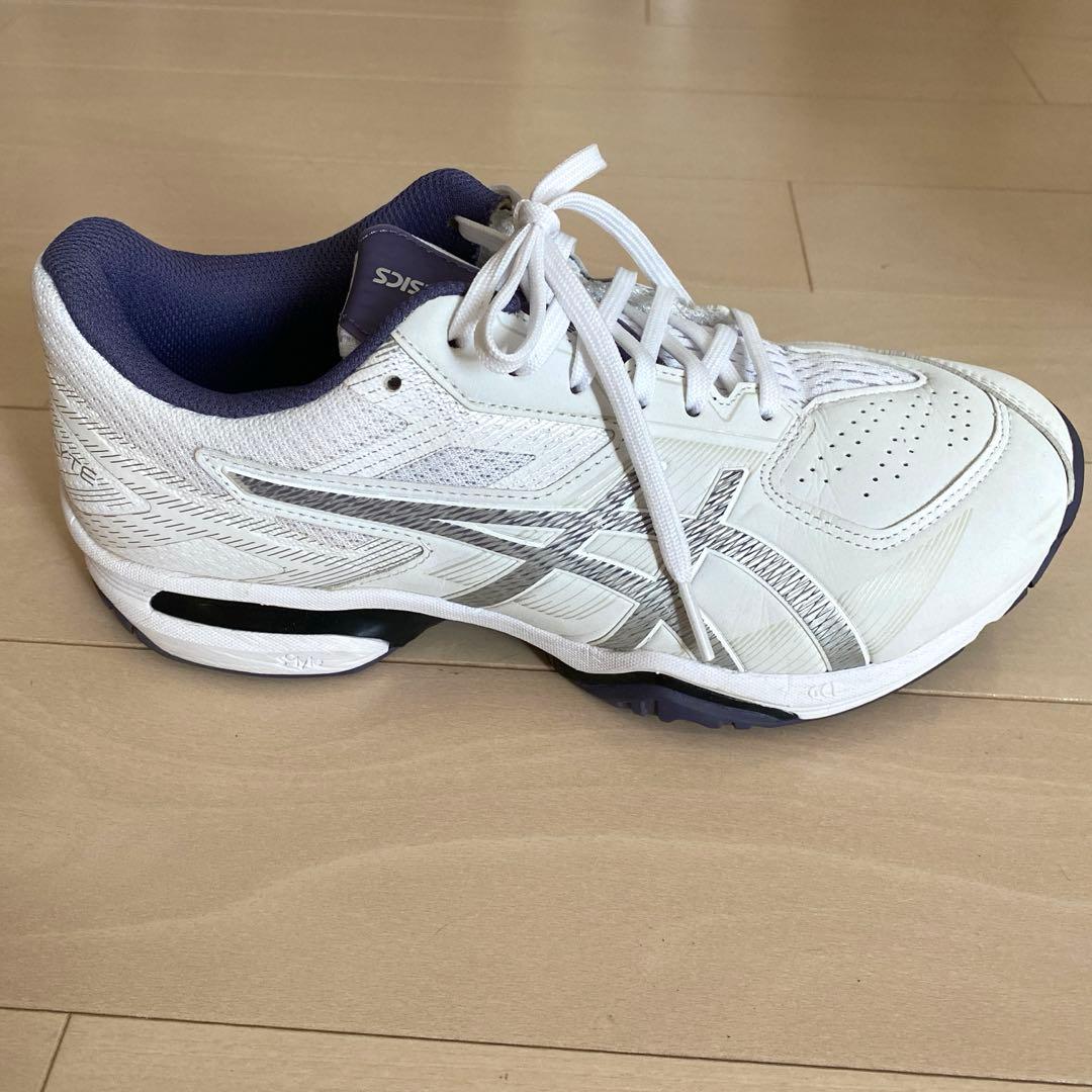 美品asics アシックス テニスシューズ プレステージライト ワイド4 OC