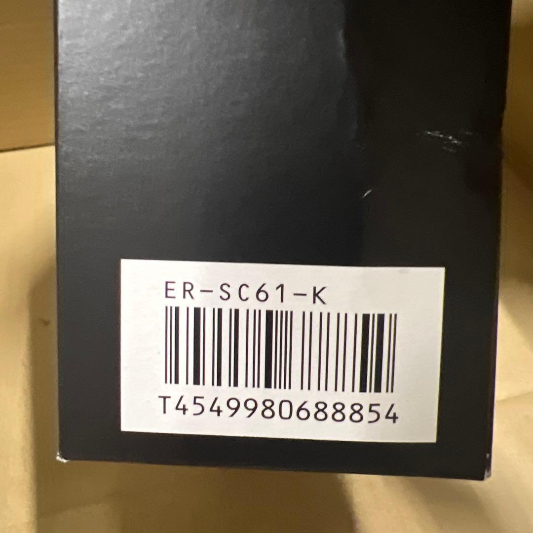 パナソニック バリカン ヘアーカッター 日本製 充電式 黒 ER-SC61-K