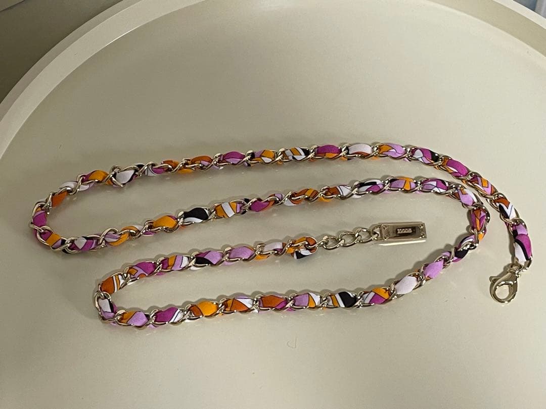 エミリオプッチ EMILIO PUCCI チェーンベルト 超美品