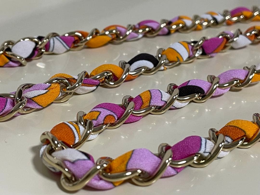 エミリオプッチ EMILIO PUCCI チェーンベルト 超美品