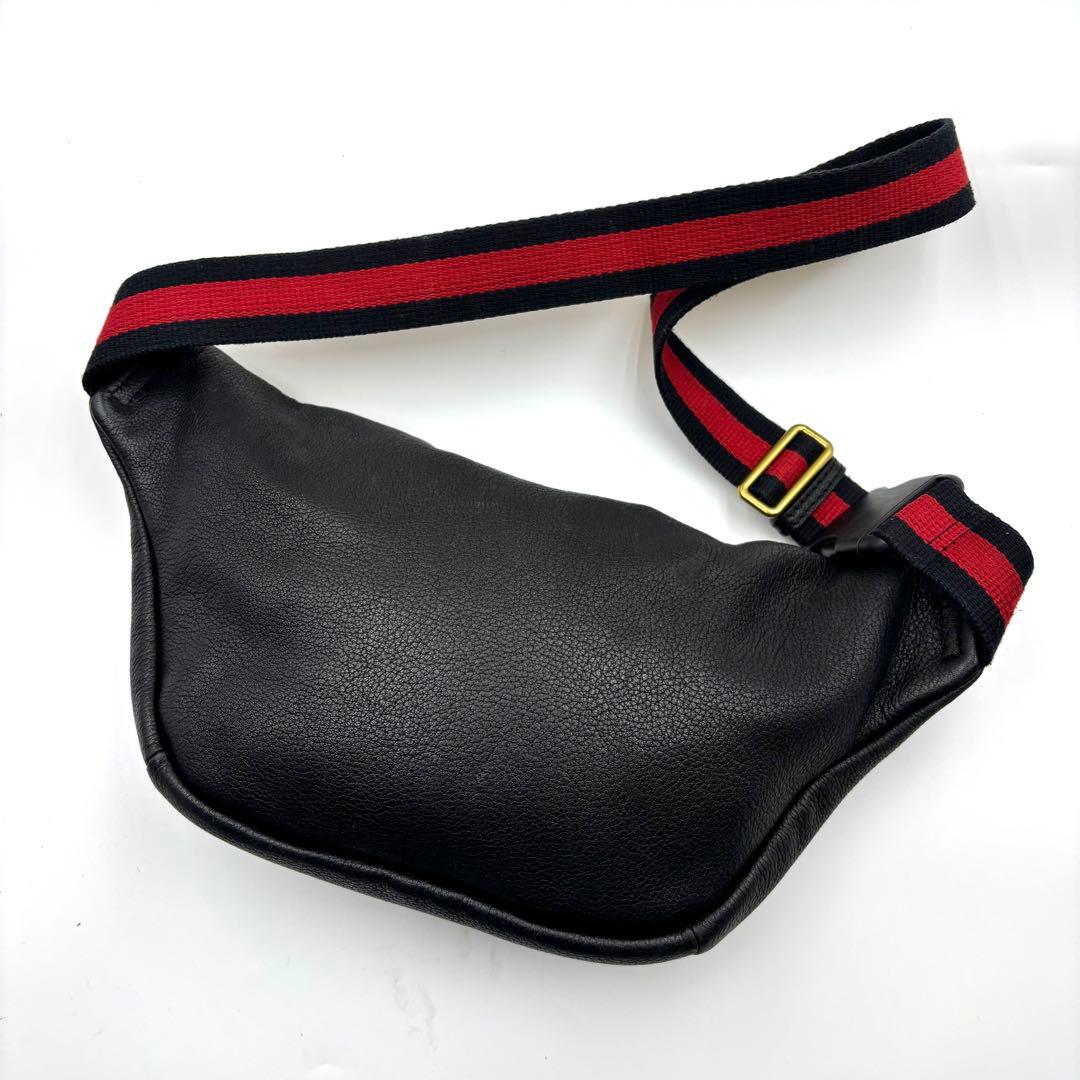 希少 GUCCI グッチ ショルダーバッグ ココキャピタン ウエストポーチ 黒