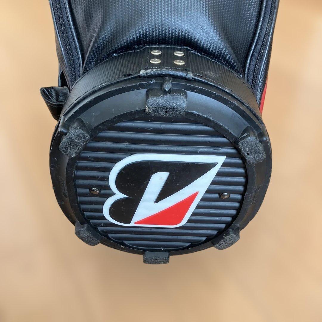 【希少】TOURSTAGE プロ仕様レプリカ　ゴルフバッグ 赤黒