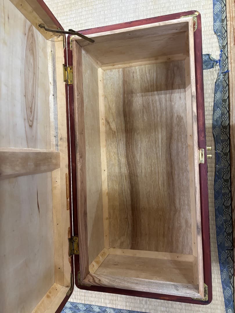 木彫　箱　つづら　アンティーク