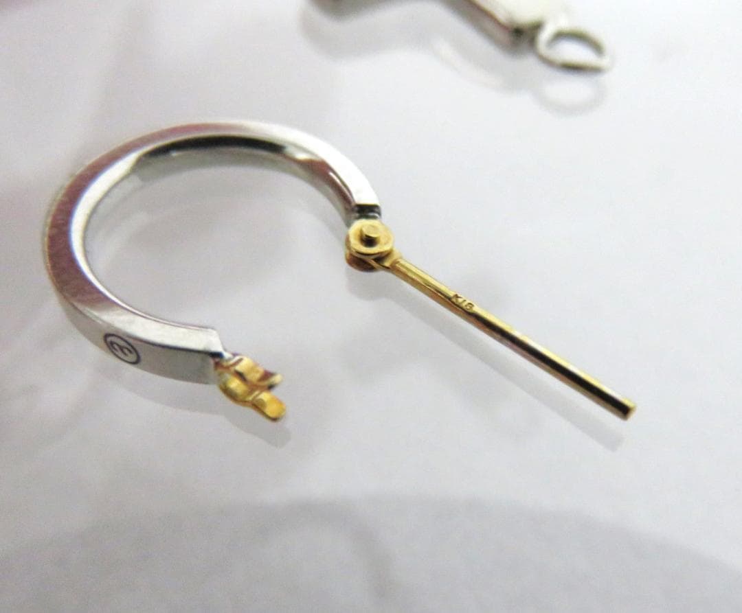 定価3.3万 新品 CAREERING CROSS シルバー 925 ピアス