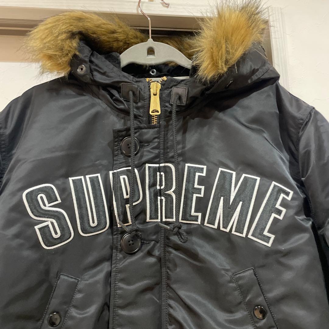人気 Supreme Arc Logo N-3B Parka - メルカリ