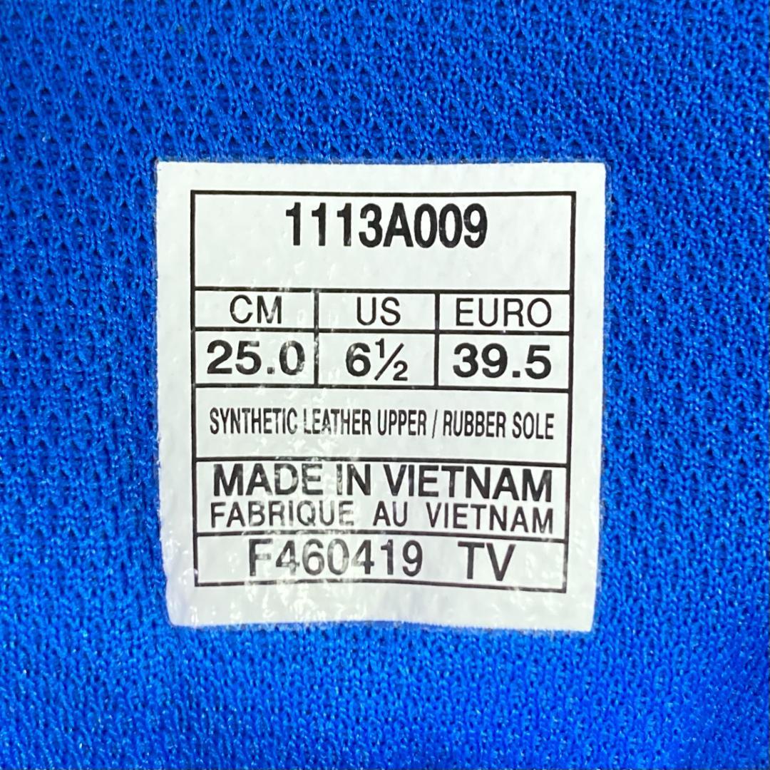 asics ゲルプレショットクラシック3 ゴルフシューズ 25㎝ 白/青/赤