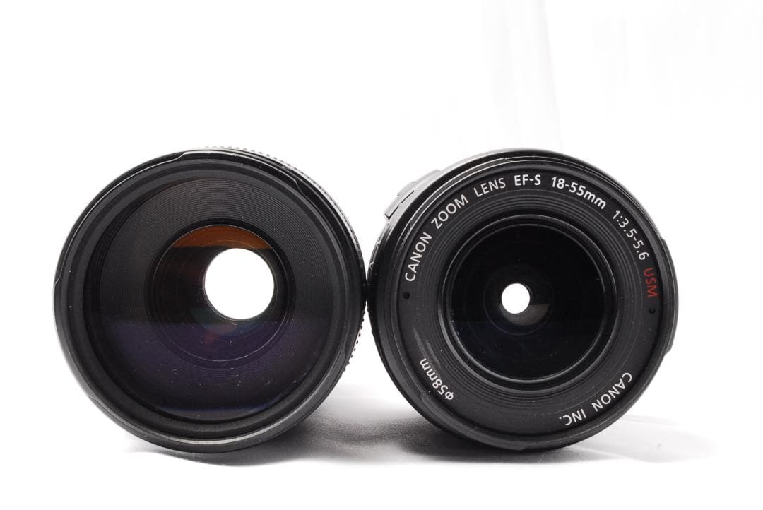 キャノン kiss X7⭐ダブルレンズセット⭐超望遠レンズ⭐カメラバッグ付