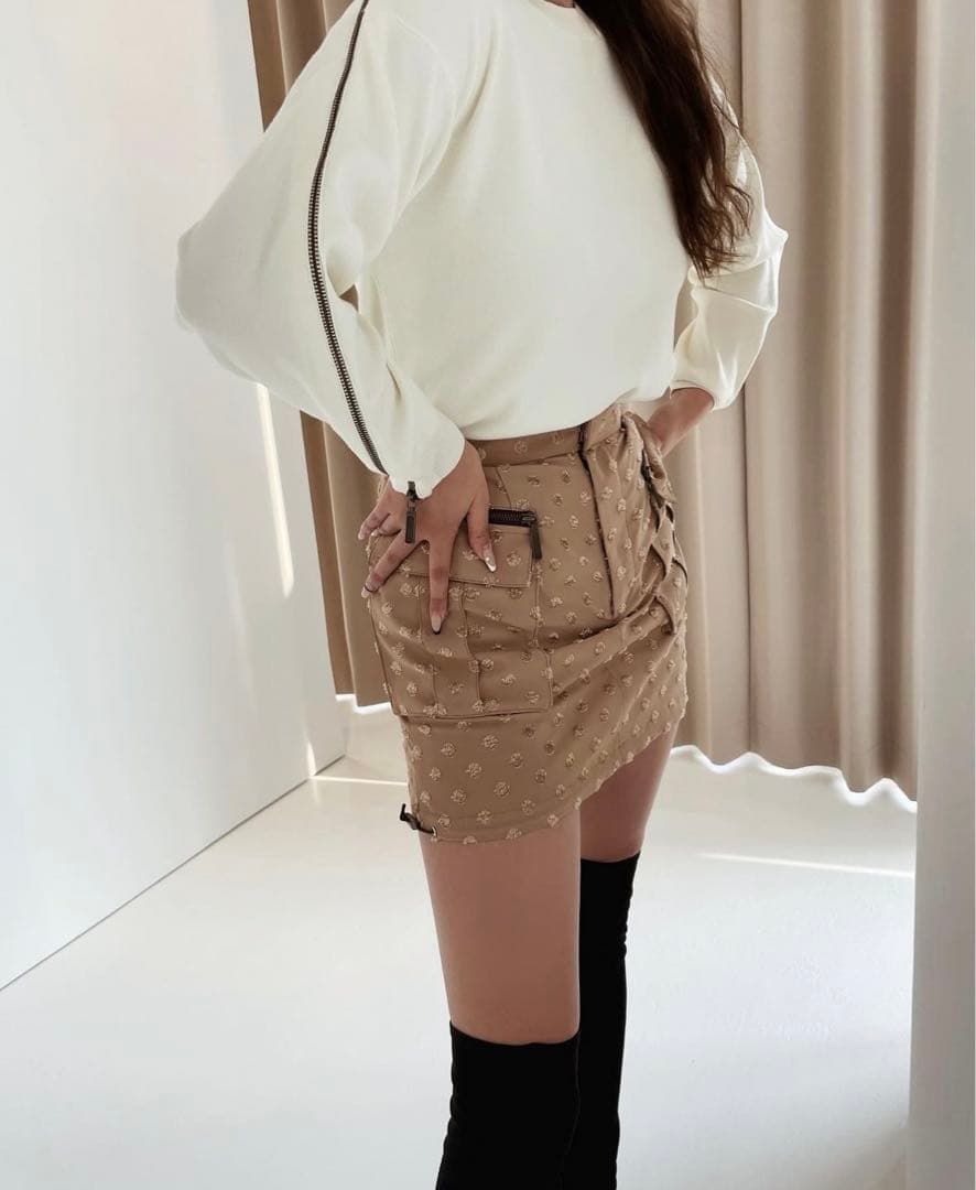 sheller ドットカーゴスコート beige S