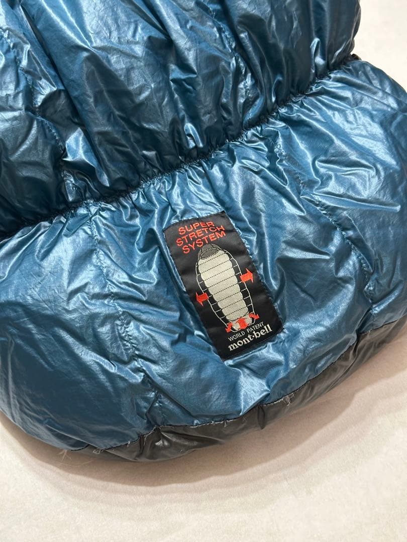 モンベル、mont-bell、ウルトラライト・ダウンハガー、#3、寝袋、中古品