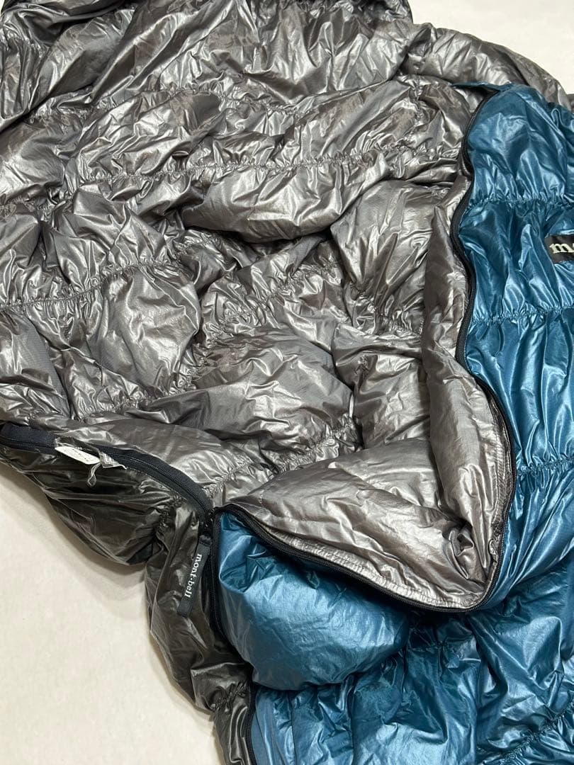 モンベル、mont-bell、ウルトラライト・ダウンハガー、#3、寝袋、中古品