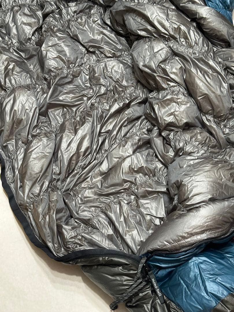 モンベル、mont-bell、ウルトラライト・ダウンハガー、#3、寝袋、中古品