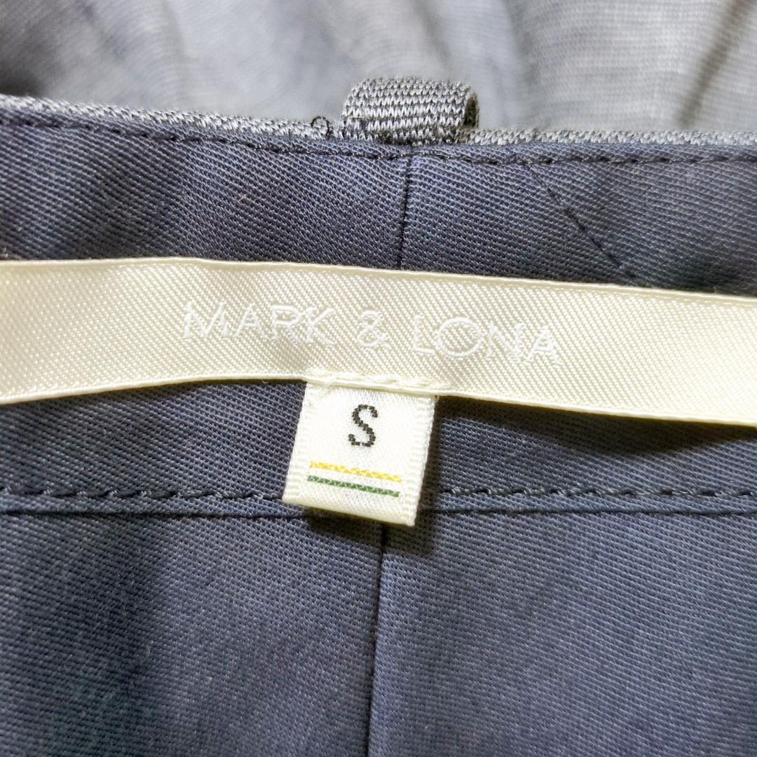 マーク＆ロナ MARK&LONA ゴルフウェア カーゴパンツ S グレー 日本製
