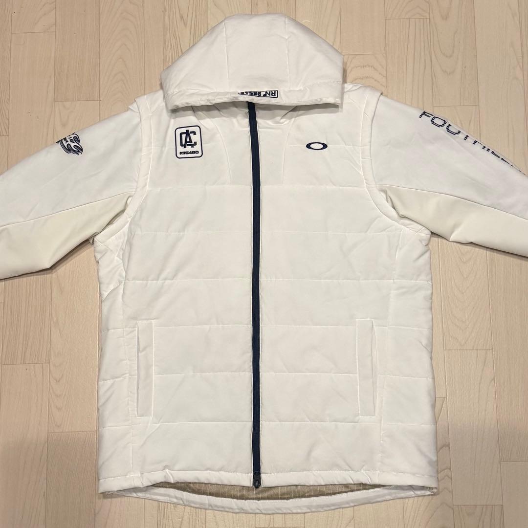 【美品】OAKLEYオークリー 2way中綿 ナイロン ジャケット 2XL