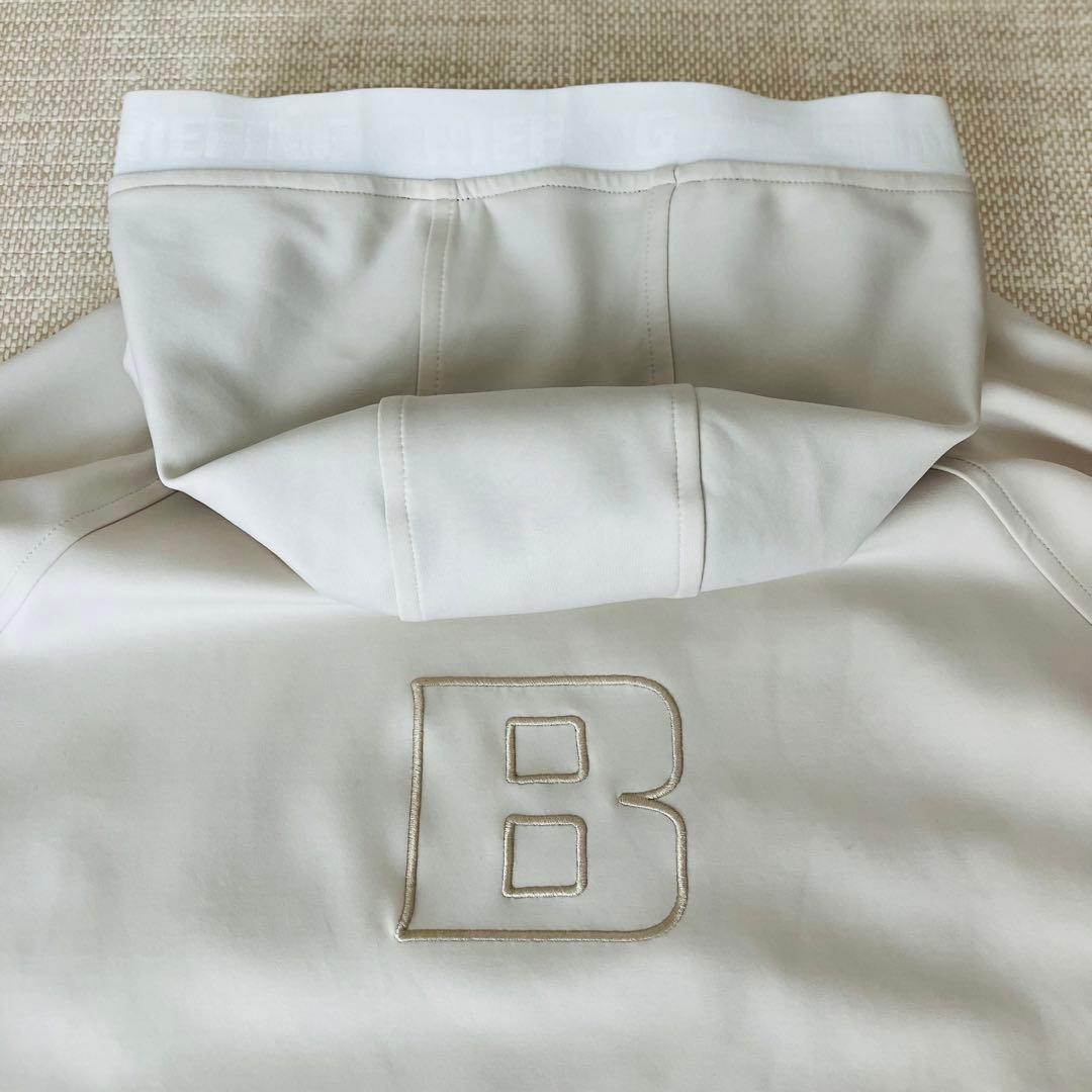【美品】ブリーフィング big beat hoodie ベージュ L