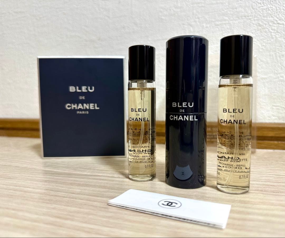 新品☆ CHANEL香水 ブルー ドゥ シャネル オードゥ トワレ　携帯スプレー CHANEL（シャネル） 香水 ブルー ドゥ オードゥ トワレット トラベル