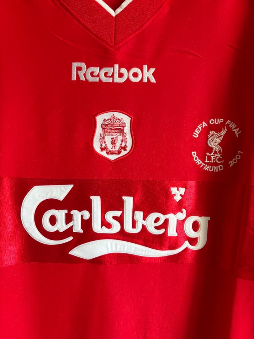 Liverpool リーボック UEFAカップファイナル2001 ジャージ