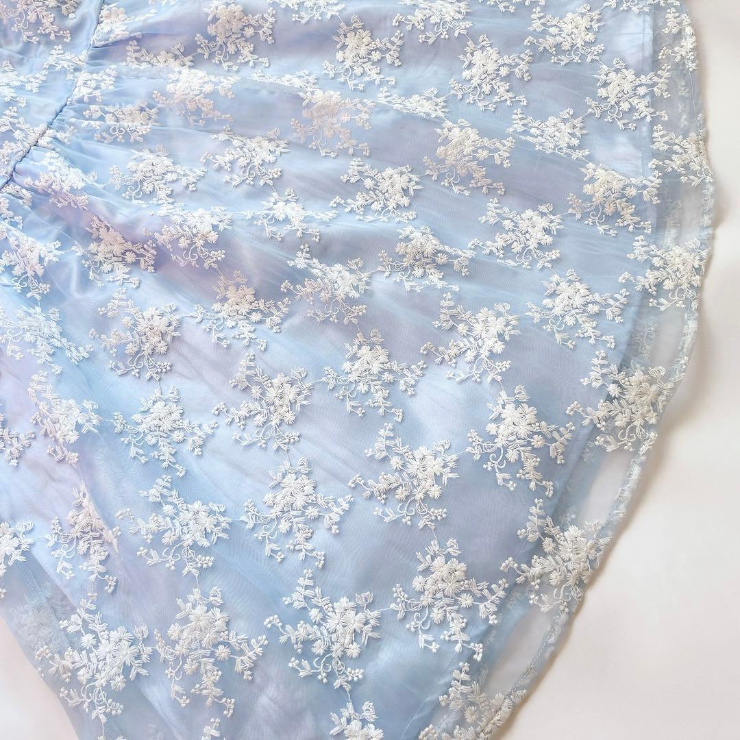 anyFAM 水色×ホワイト セレモニー 入学 卒園 発表会 フォーマル