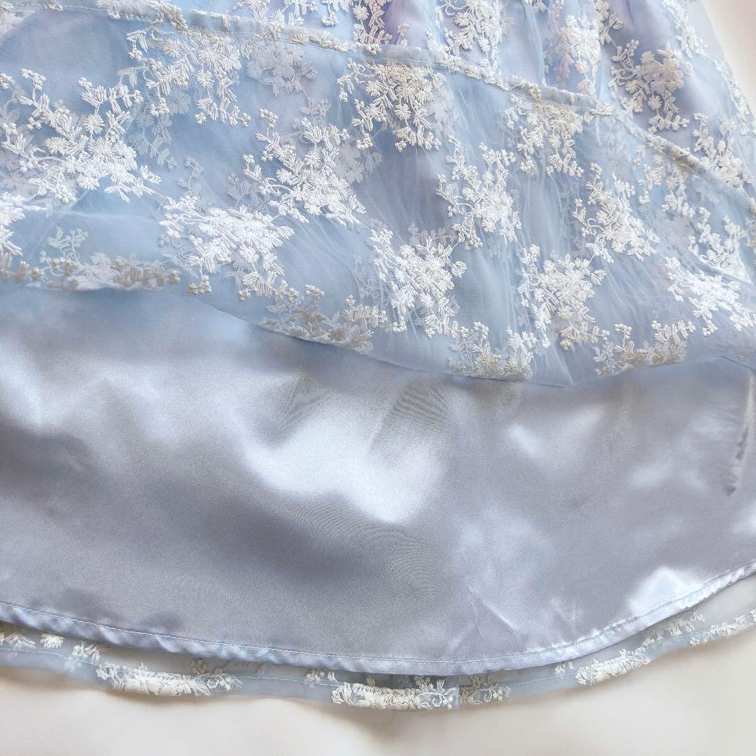 anyFAM 水色×ホワイト セレモニー 入学 卒園 発表会 フォーマル