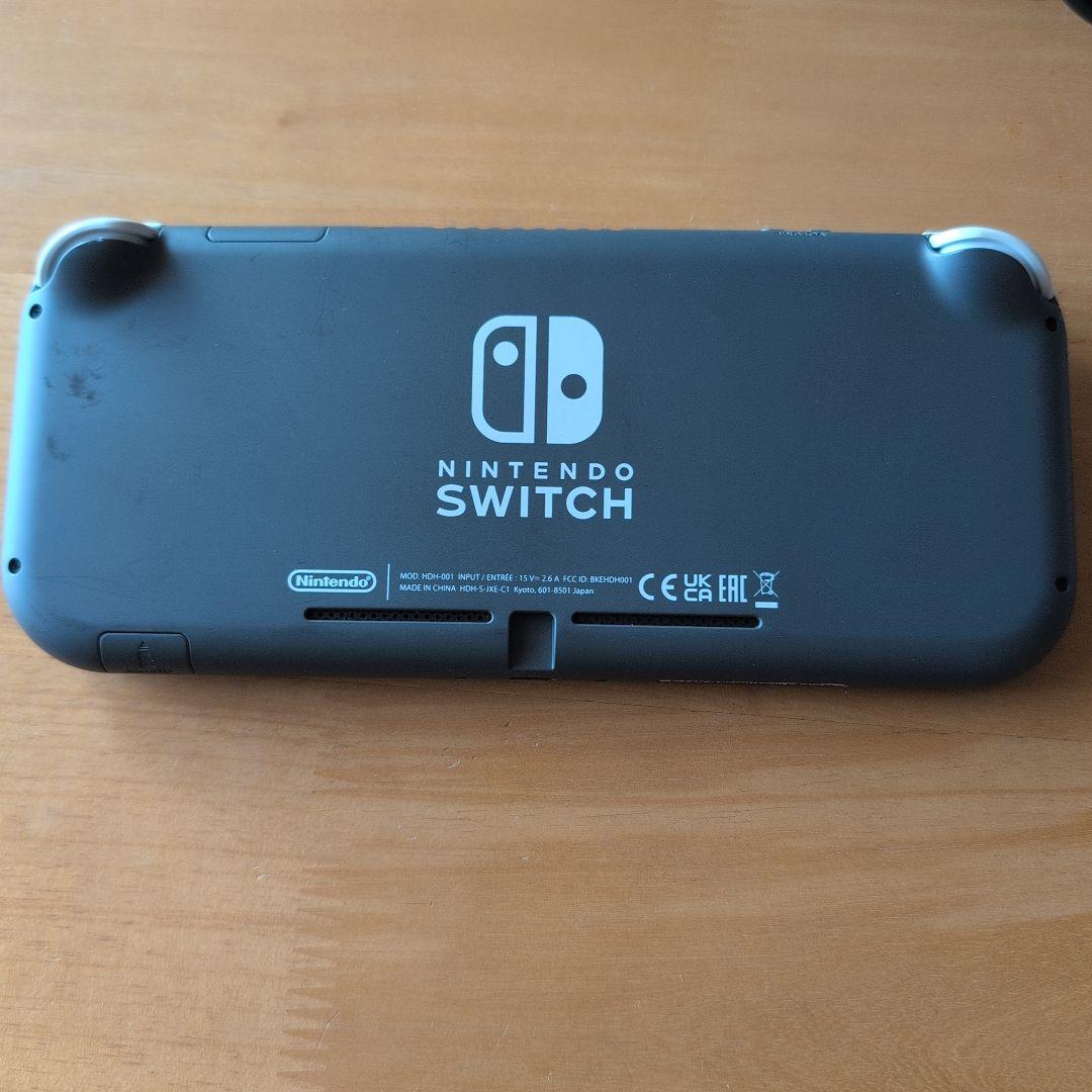 ニンテンドースイッチ　ライト　ダークグレー