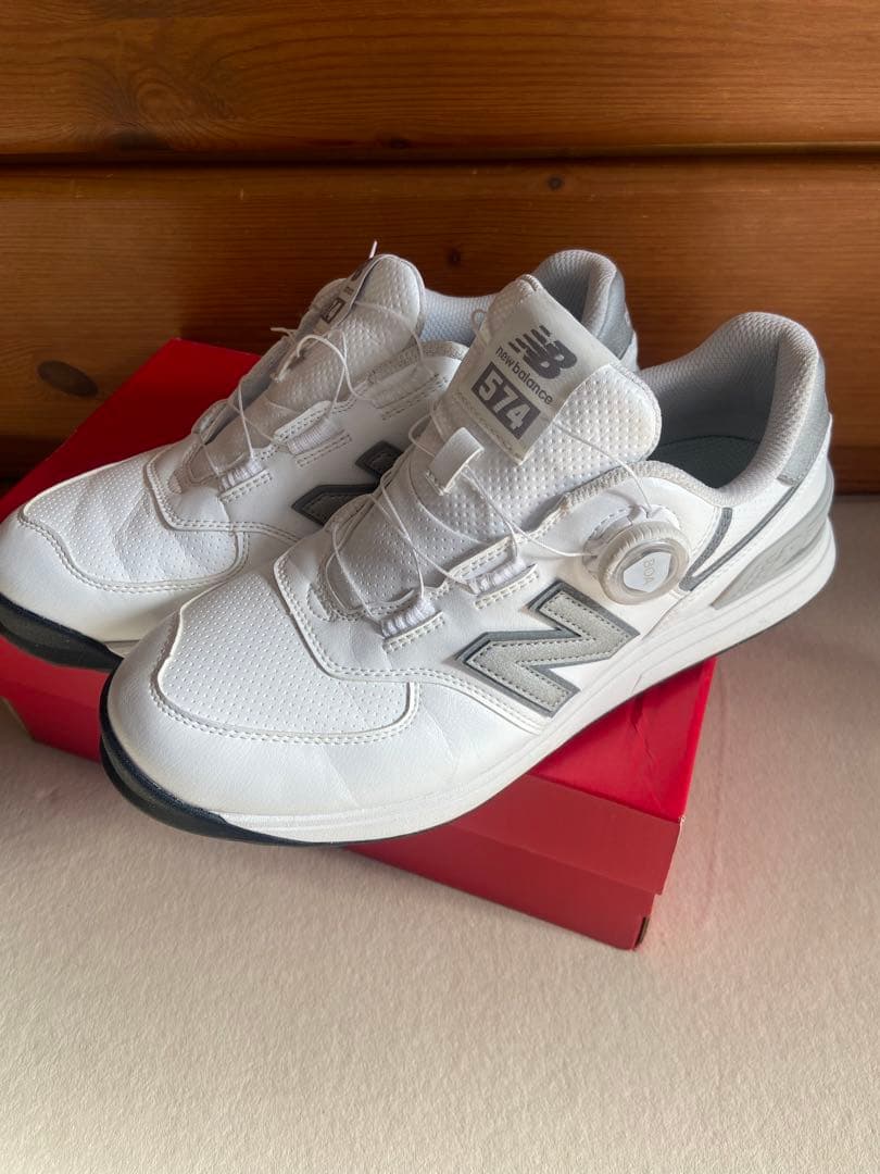ニューバランス　new balance 574 BOA ボア　ゴルフシューズ26