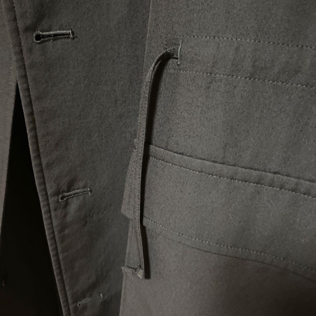 Y's for men メンズ　コート　ヨウジヤマモト ウール　 ブラック