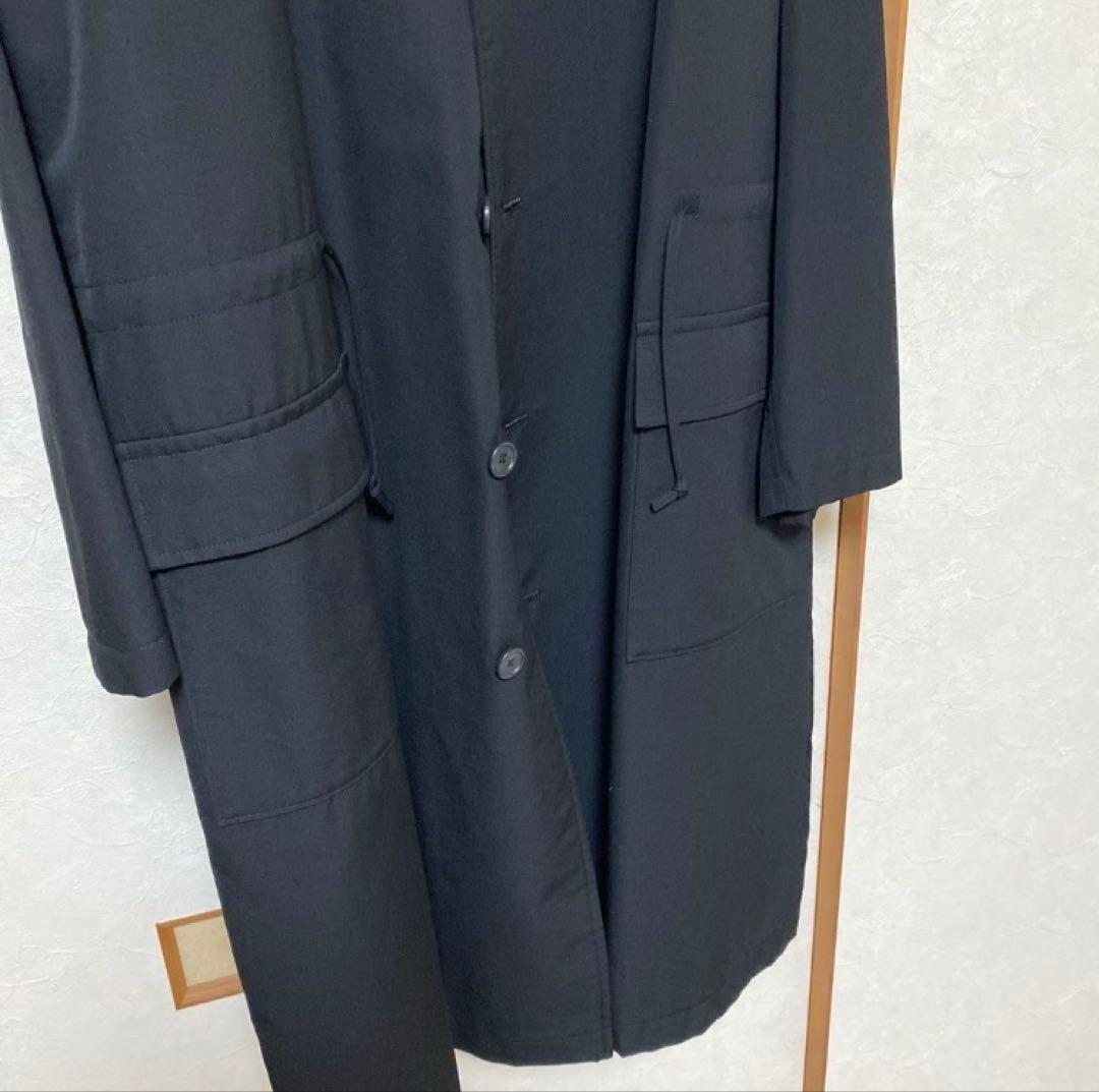 Y's for men メンズ　コート　ヨウジヤマモト ウール　 ブラック