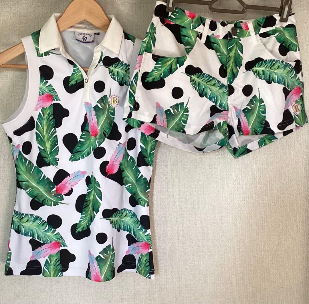 Russeluno ラッセルノ レディースゴルフウェア セットアップ