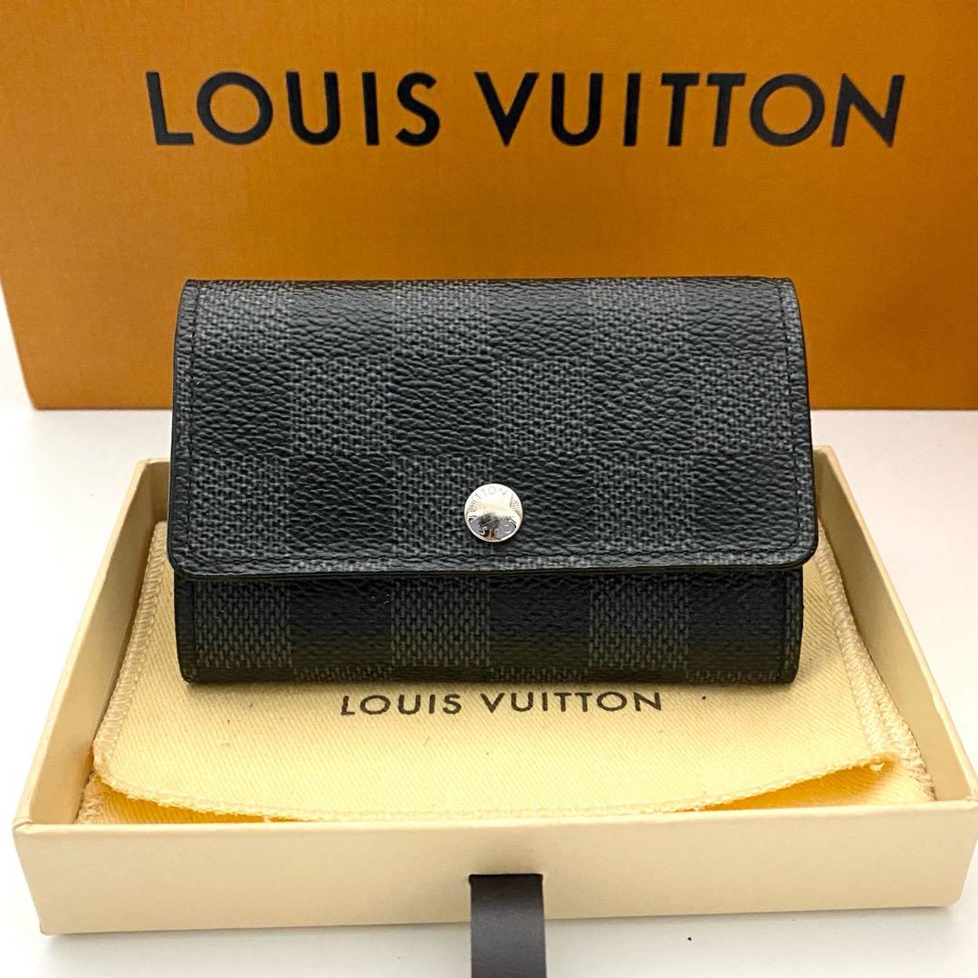 ルイヴィトン　ダミエグラフィット　キーケース　ミュルティクレ6