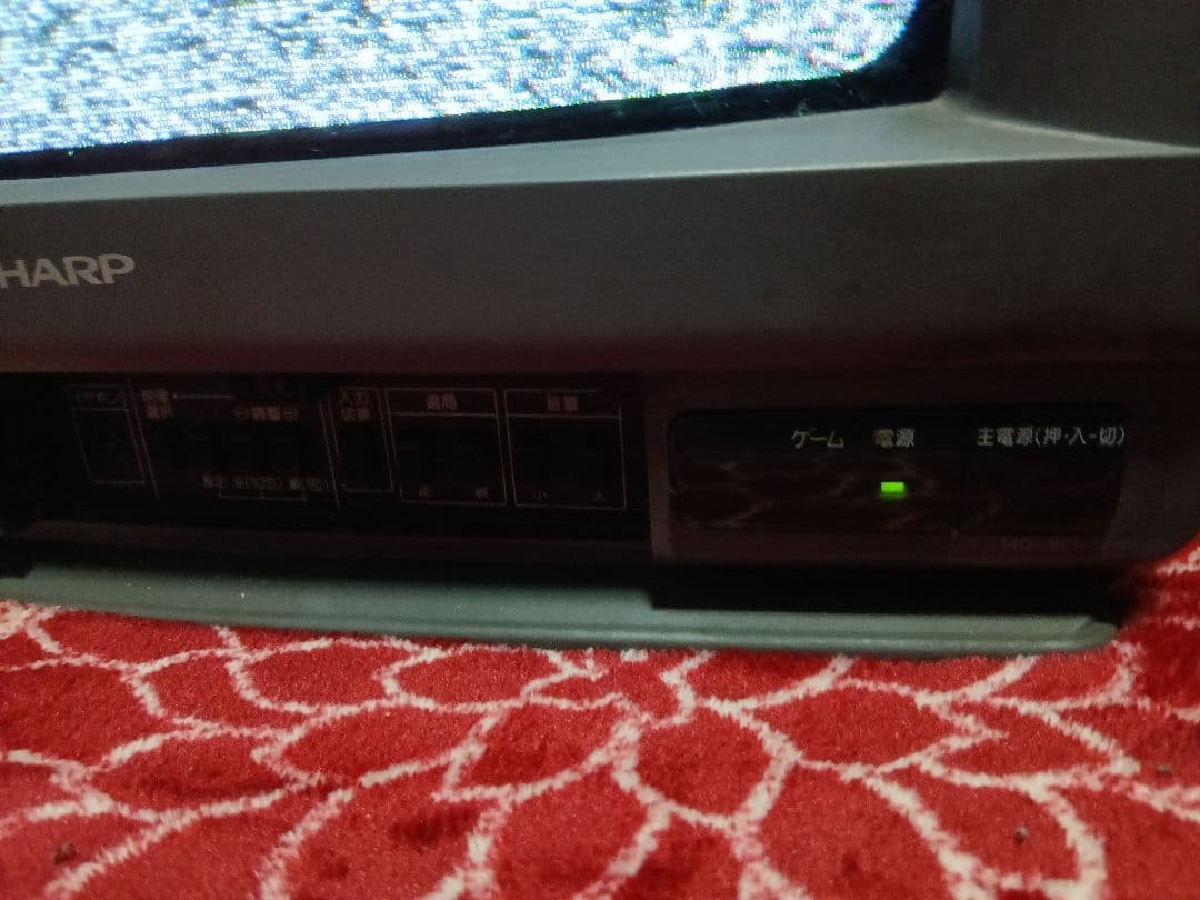 SHARP SF1 テレビ ビデオ 14型内臓テレビゲーム機能
