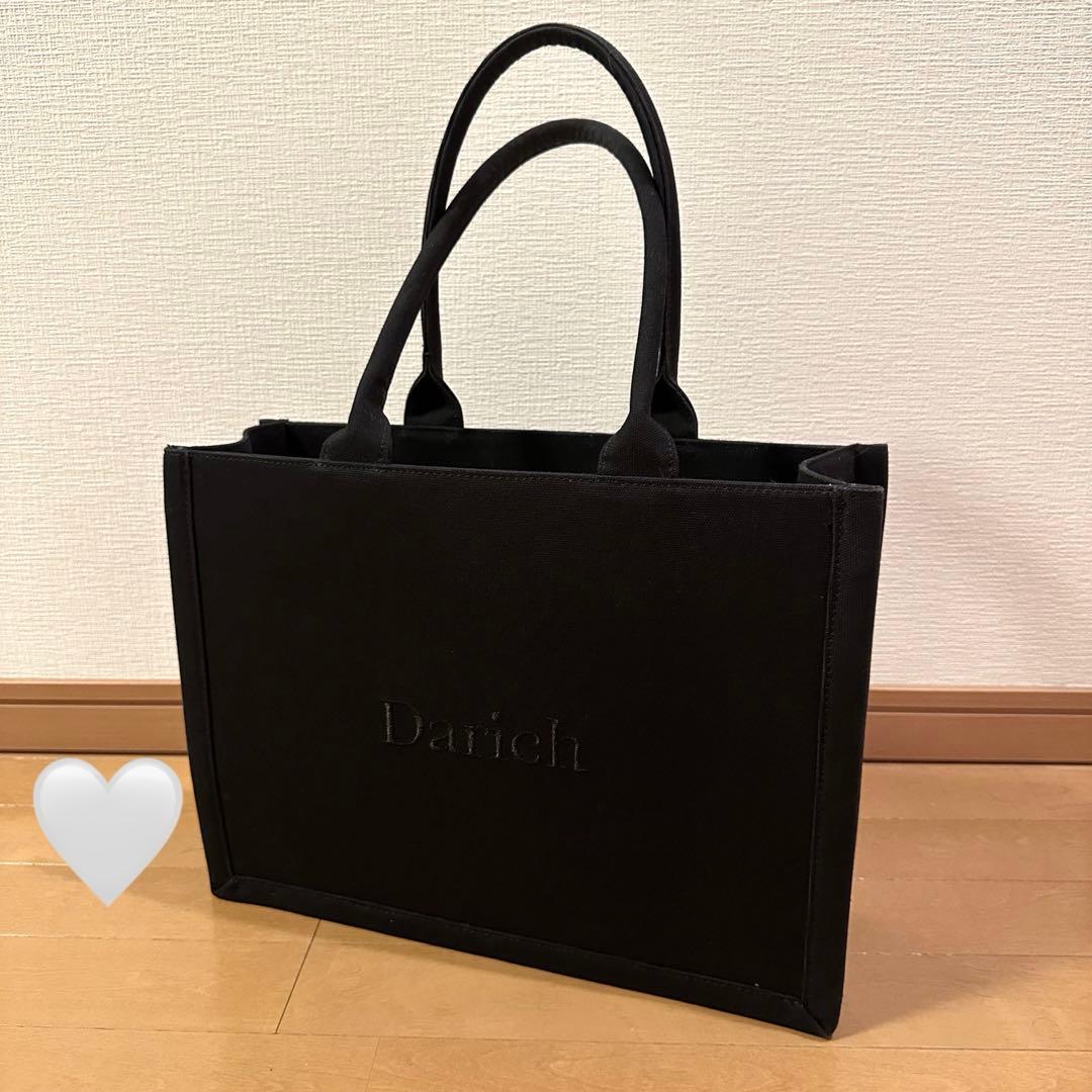 Darich ダーリッチ ロゴトートバッグ ブラック - メルカリ