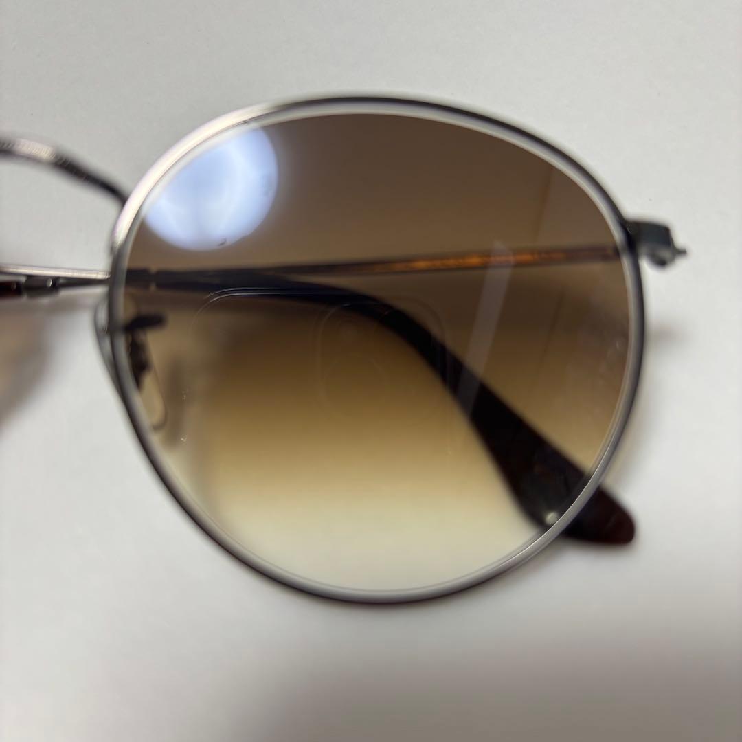 Ray-Banサングラス　RB3447N ラウンドメタル　ブラウングラデーション