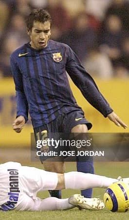 バルセロナ 04/05 アウェイ ユニフォーム #12 選手仕様 長袖