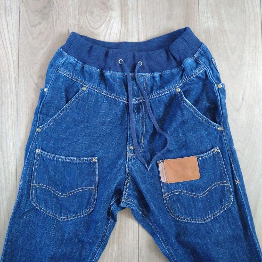 メルシーボークー×Lee コラボ うしろまえサルエルデニムパンツ