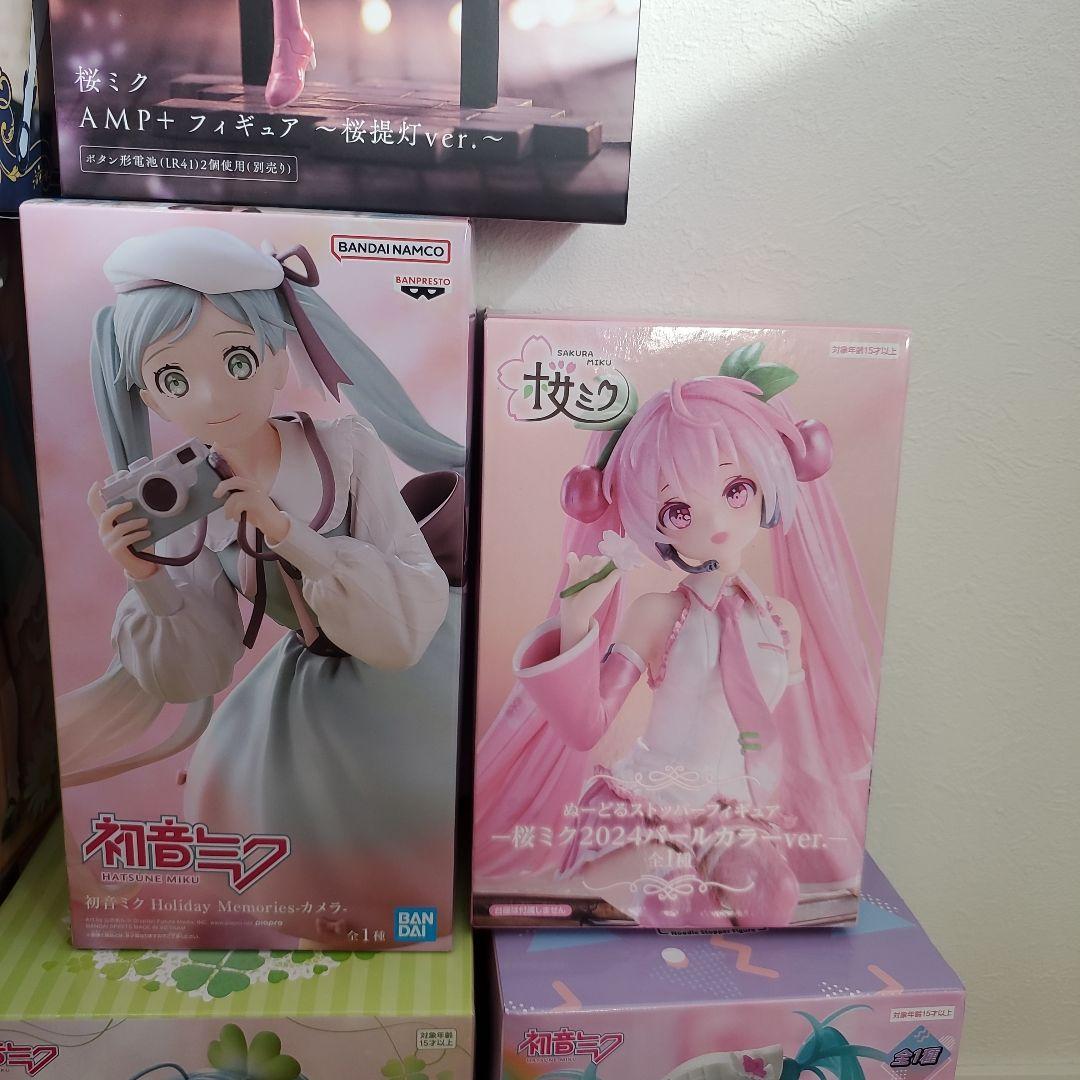 【未開封】 初音ミク　プライズフィギュア8個セットまとめ売り