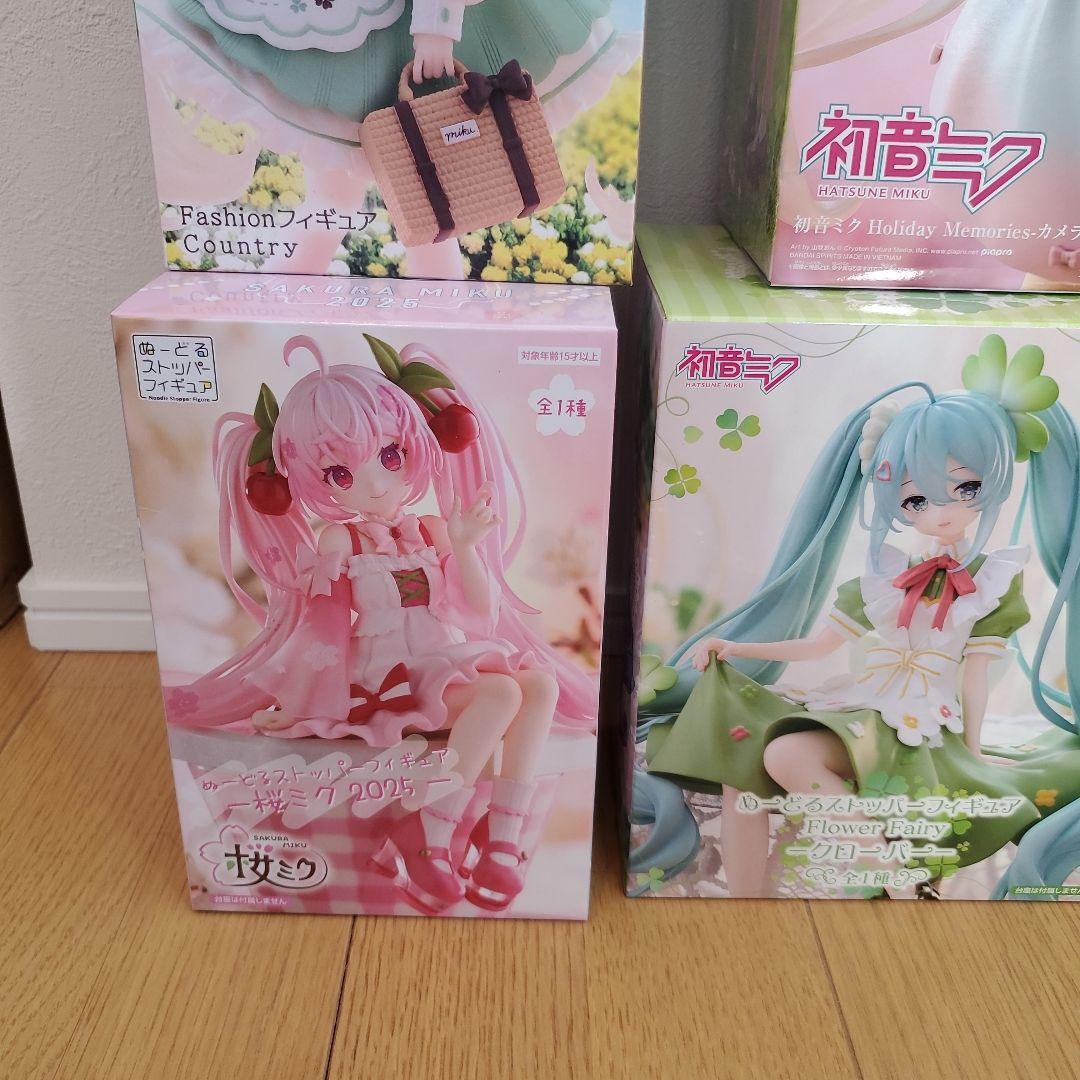 【未開封】 初音ミク　プライズフィギュア8個セットまとめ売り