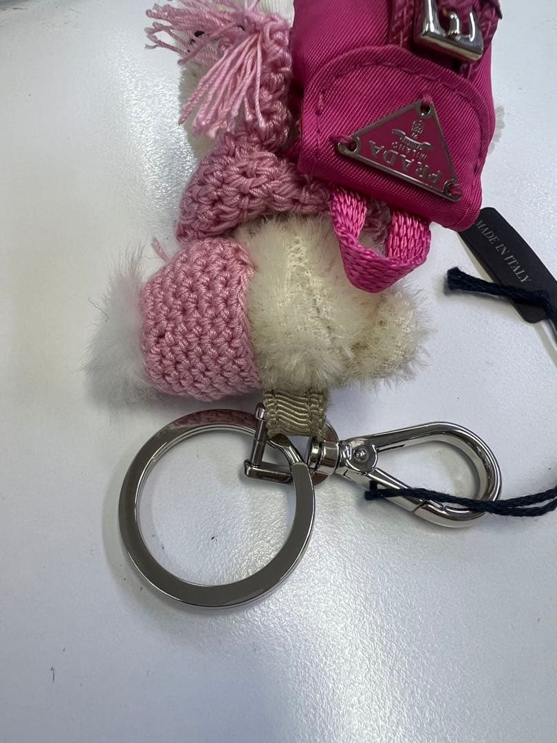 プラダ ベア キーホルダー　バッグチャーム