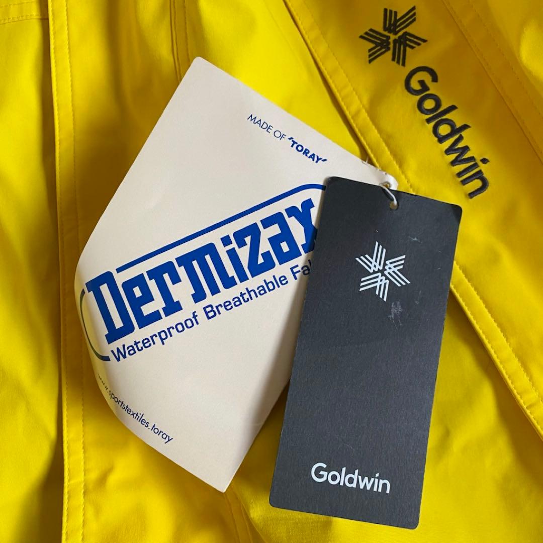 【新品】　GOLDWIN スキーウェア　バロジャケット　ストレッチ　イエロー　L