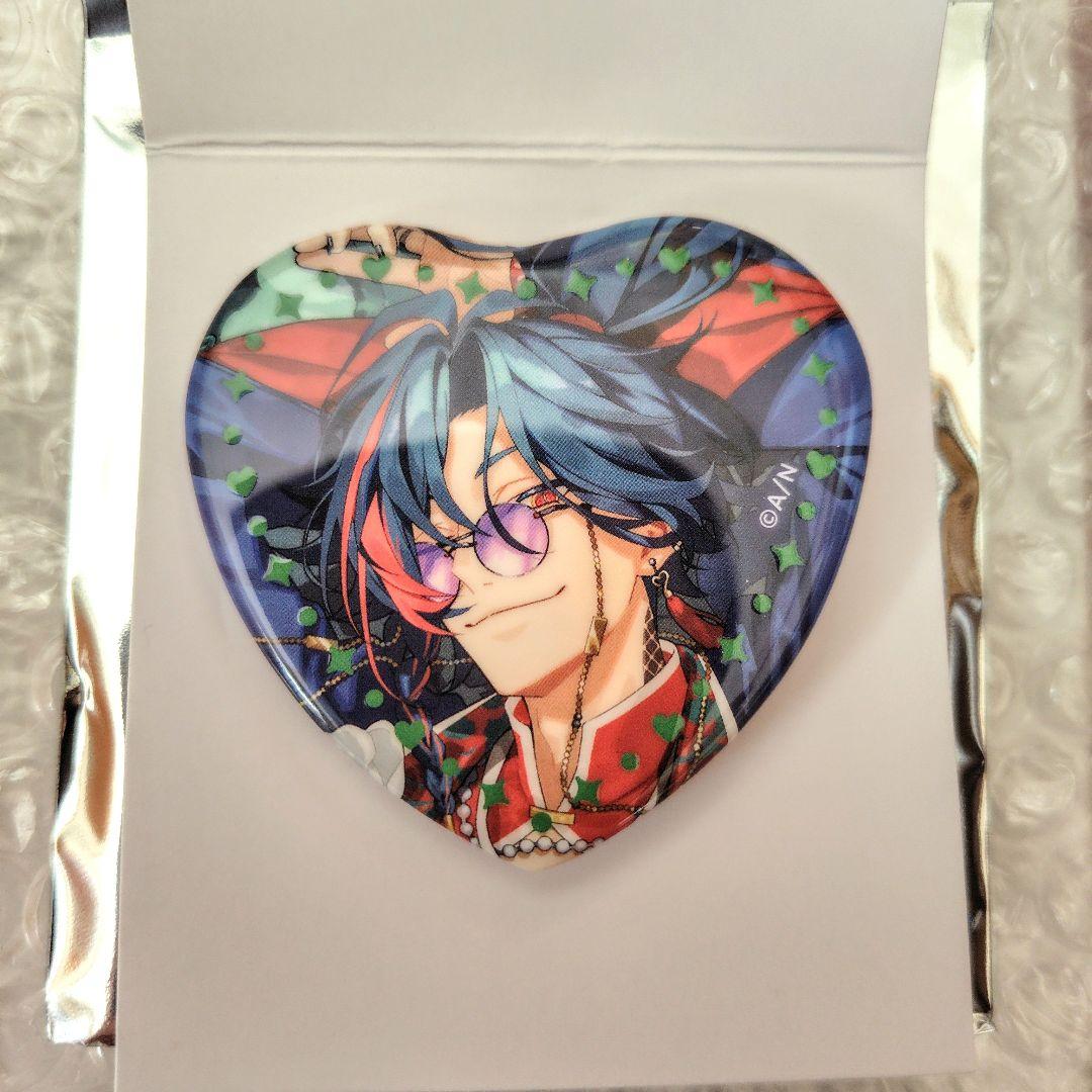 にじさんじ Rose Valentine ハート型缶バッジ 魁星 - メルカリ