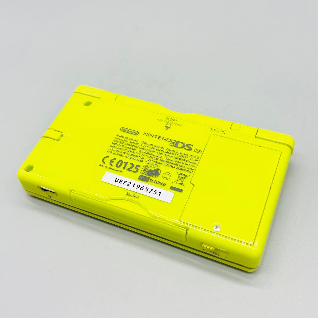 希少】ニンテンドーDS Lite ライムグリーン ヨーロッパ限定カラー EU