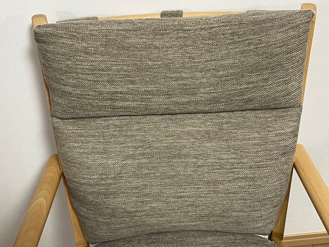 【中古】ニトリ ダイニングチェア NコレクションC-27M肘/DC 1脚1個口③