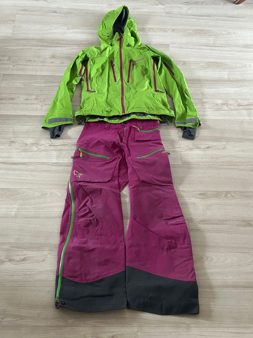 ☆NORRONA lofoten Gore-Tex Pro ゴア上下セット S☆