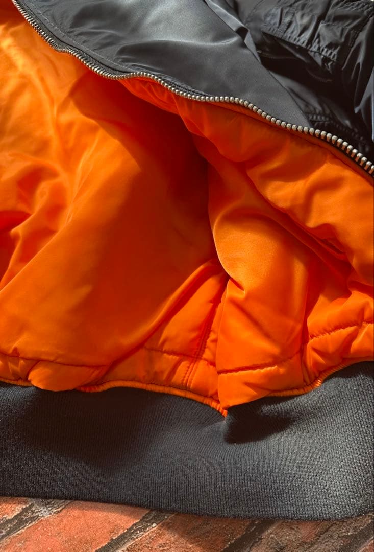 ALPHA INDUSTRIES MA-1 フライトジャケット L ネイビー