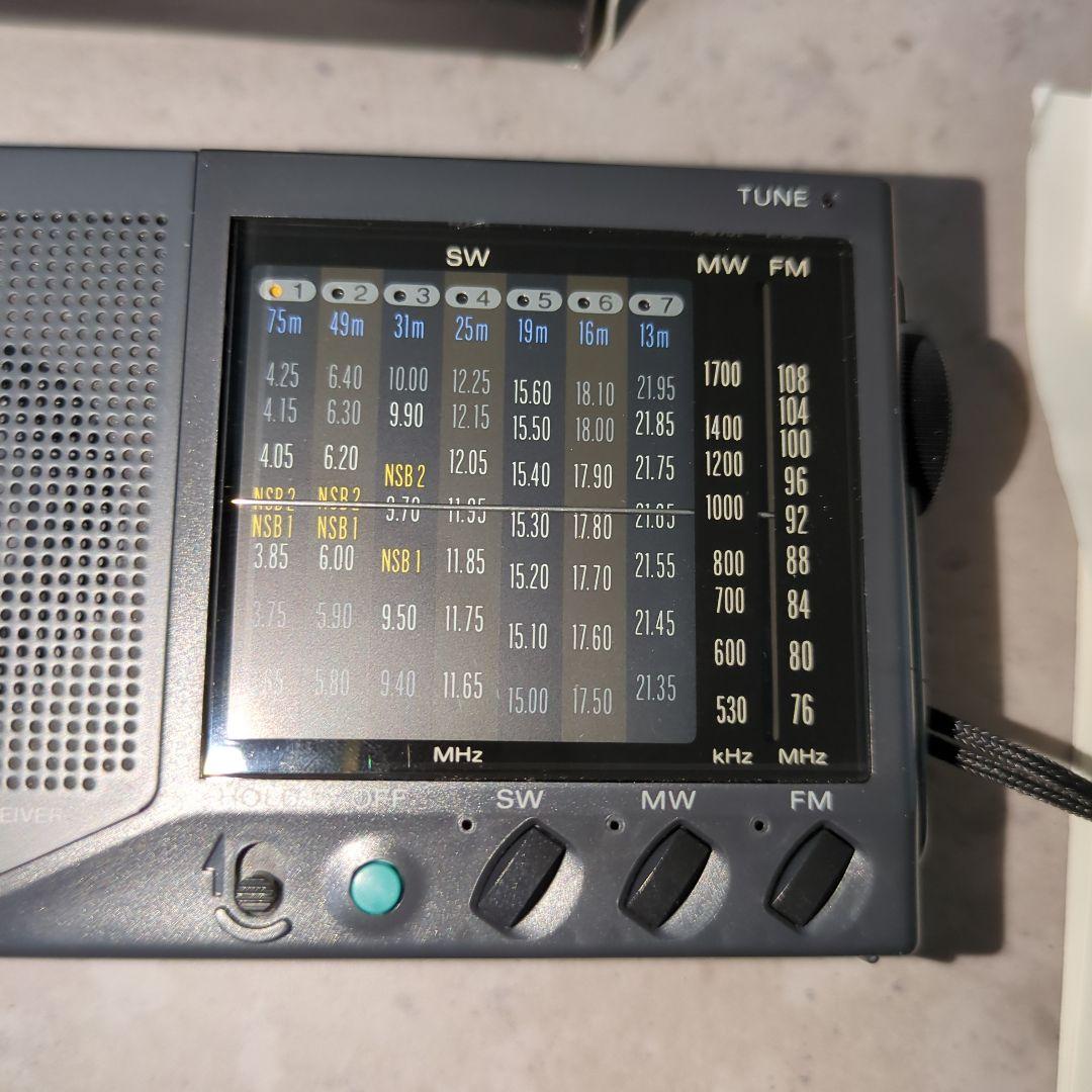 ソニー ハンドレシーバー ICF-SW23 ラジオ