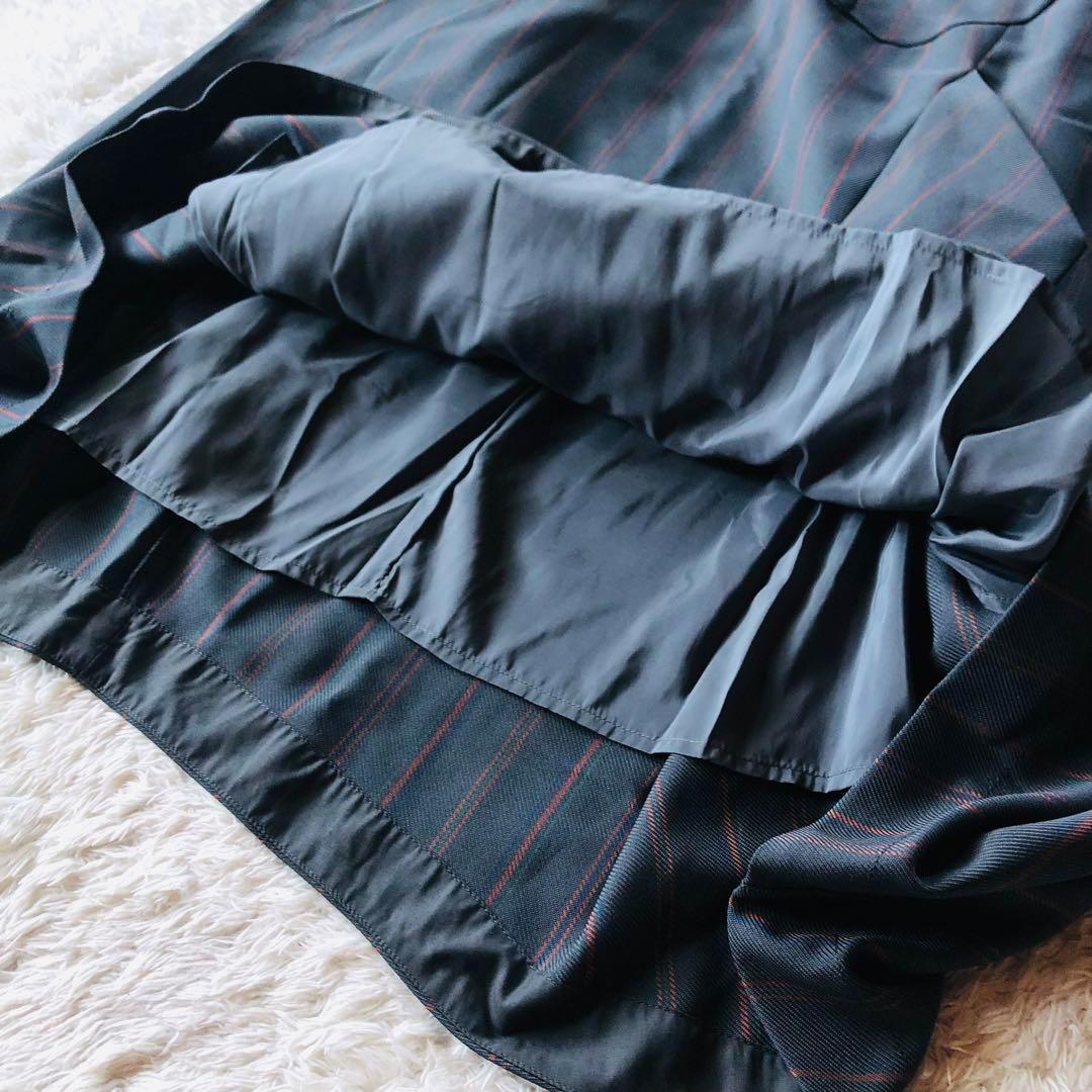 5.2万✨未使用 24年 アンスリード マルチピンストライプタックスカート