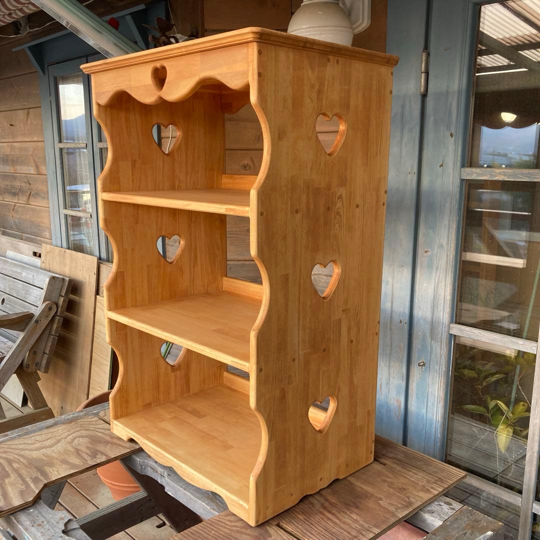 メルさま専用ページ♡カントリーハート 大型3段シェルフ