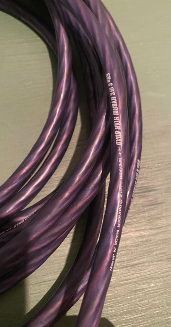 パイオニア　6Ns & OFC HYBRID STAR QUAD ケーブル7.5